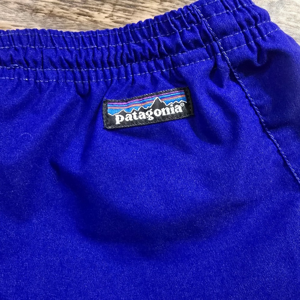 PATAGONIA Track‎ Pants Mens M Blue Excellent Vintage 2001 USA 24170 Reflective - Picture 6 of 8